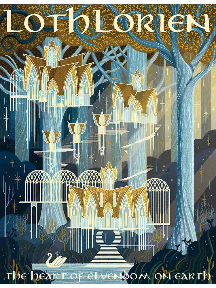 Retro Ring & Castle Collection - Canvas & Curio