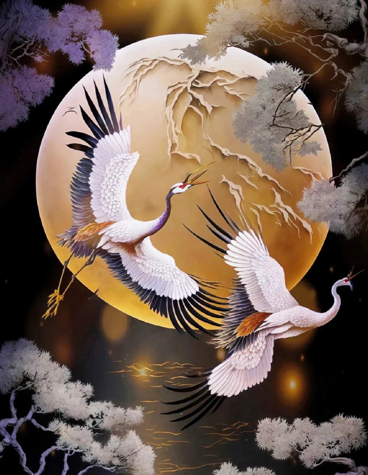 Crane & Moon Collection - Canvas & Curio