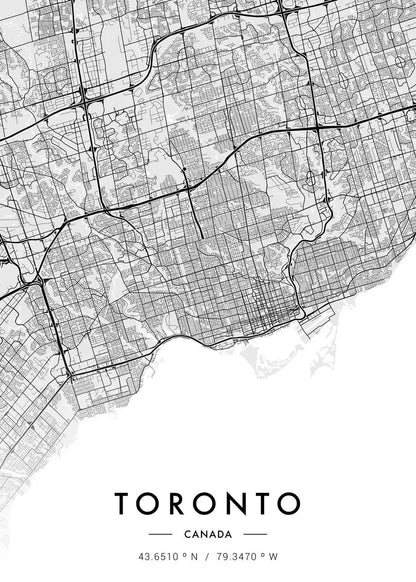 Timeless City Maps Collection - Canvas & Curio