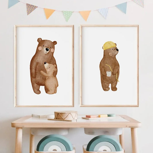 Cute Bear Collection - Canvas & Curio Canvas & Curio