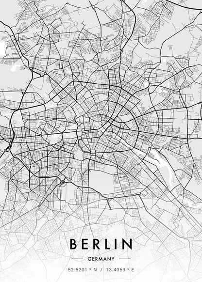 Timeless City Maps Collection - Canvas & Curio