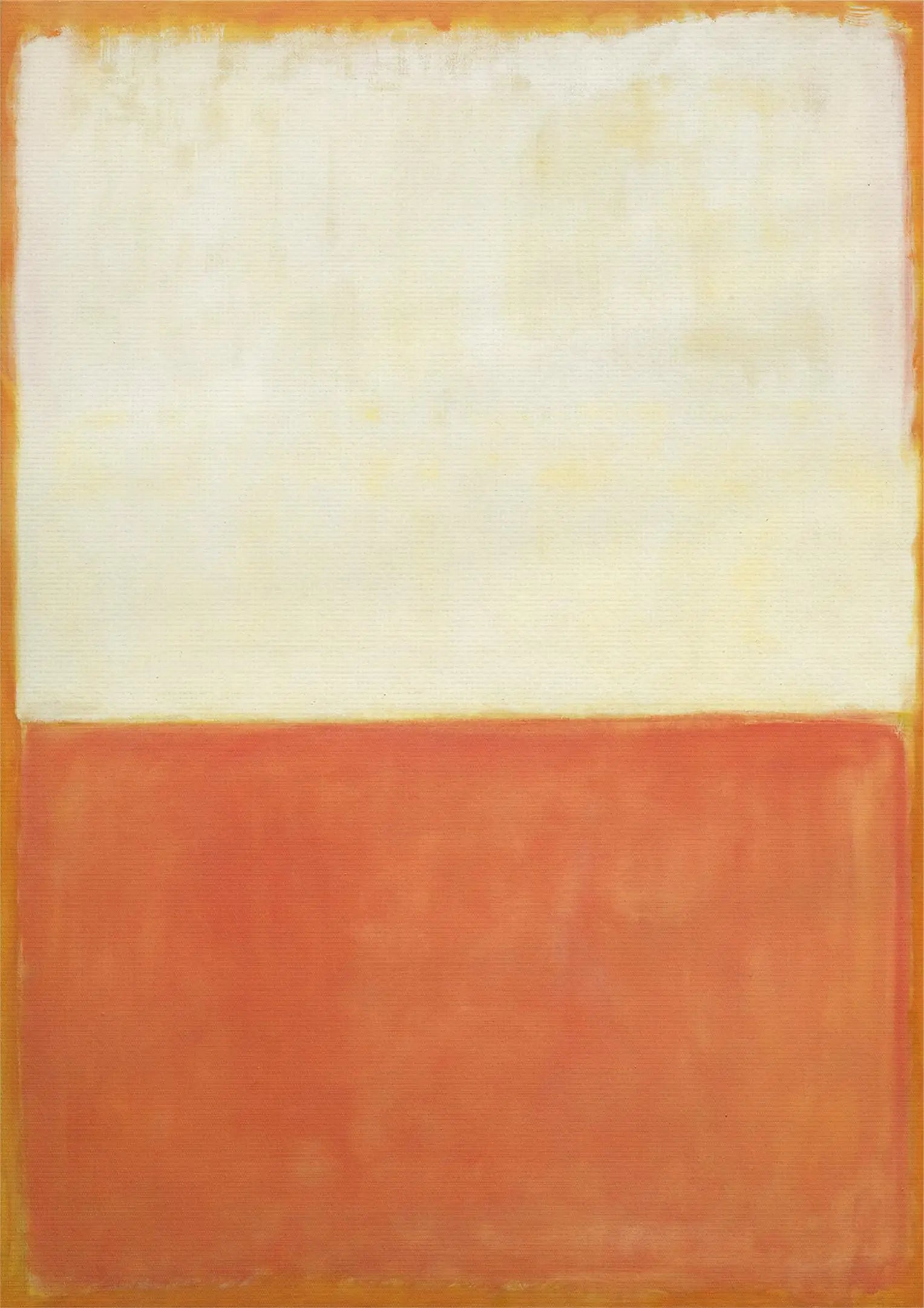 Abstract art with a two-tone color scheme on a white background