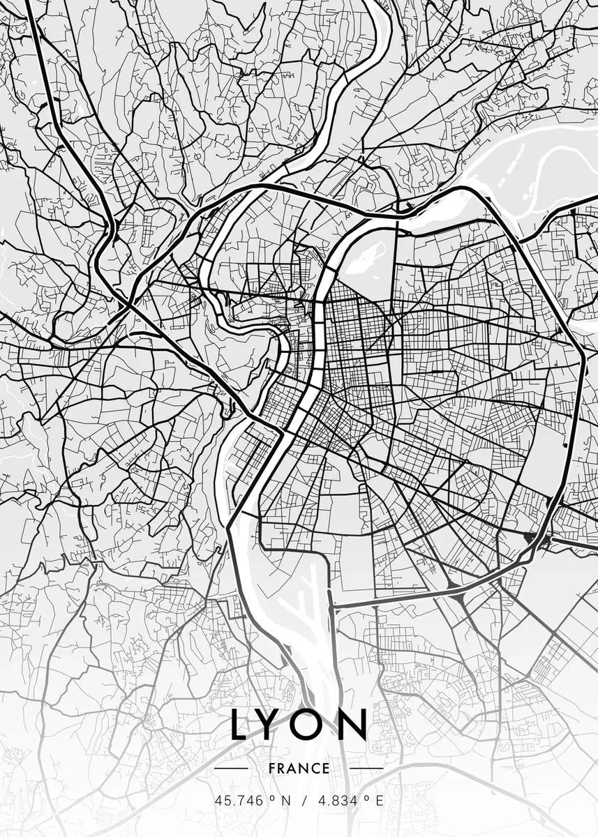 Timeless City Maps Collection - Canvas & Curio