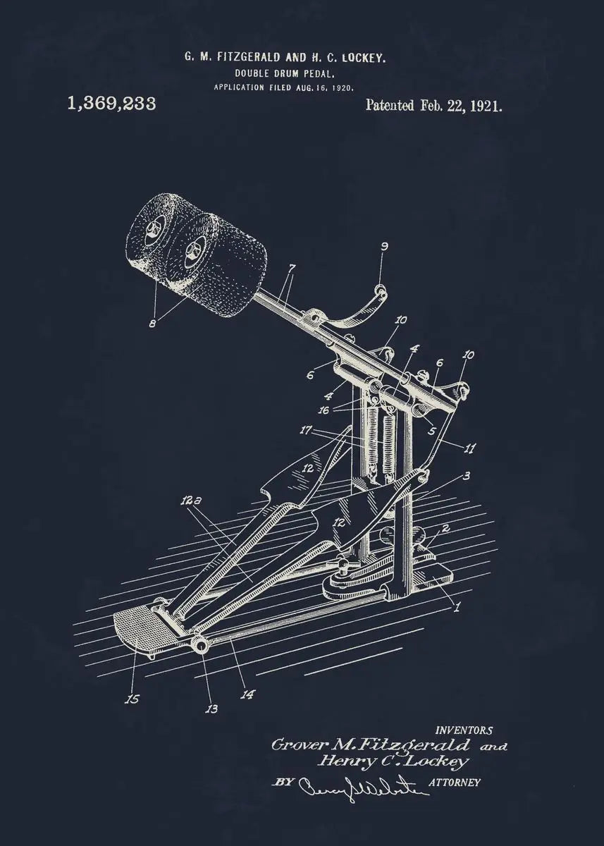 Musical Blueprint Collection - Canvas & Curio