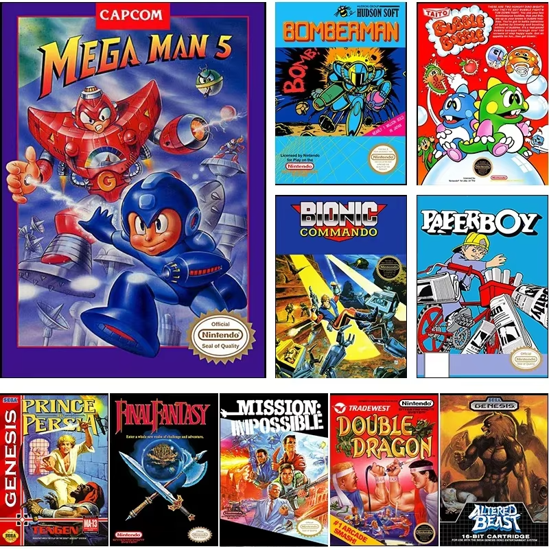 Retro Legends Collection - Canvas & Curio