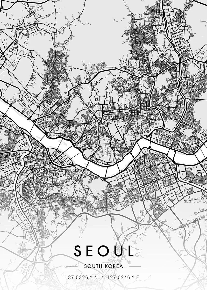 Timeless City Maps Collection - Canvas & Curio
