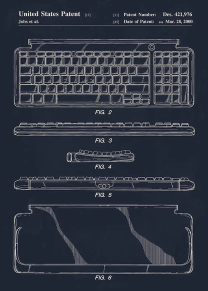 Tech Blueprint Collection - Canvas & Curio