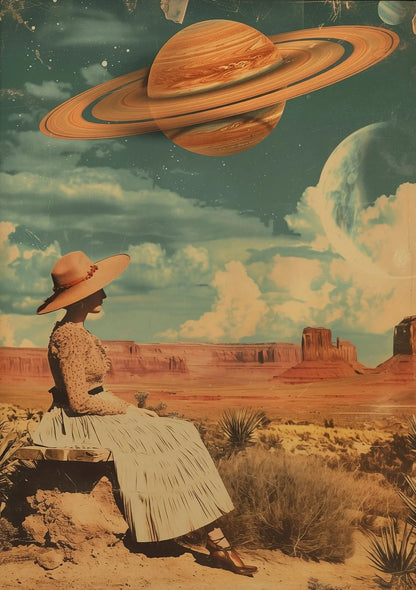 Retro Space Collection - Canvas & Curio