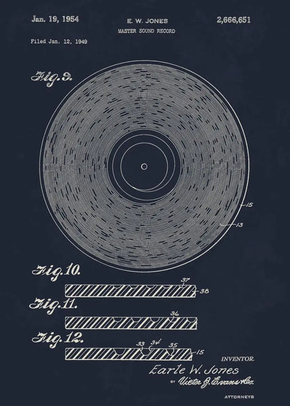 Musical Blueprint Collection - Canvas & Curio