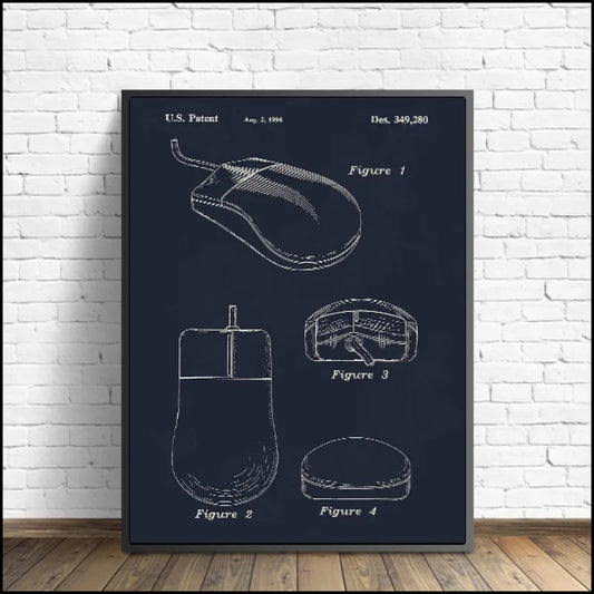 Tech Blueprint Collection - Canvas & Curio