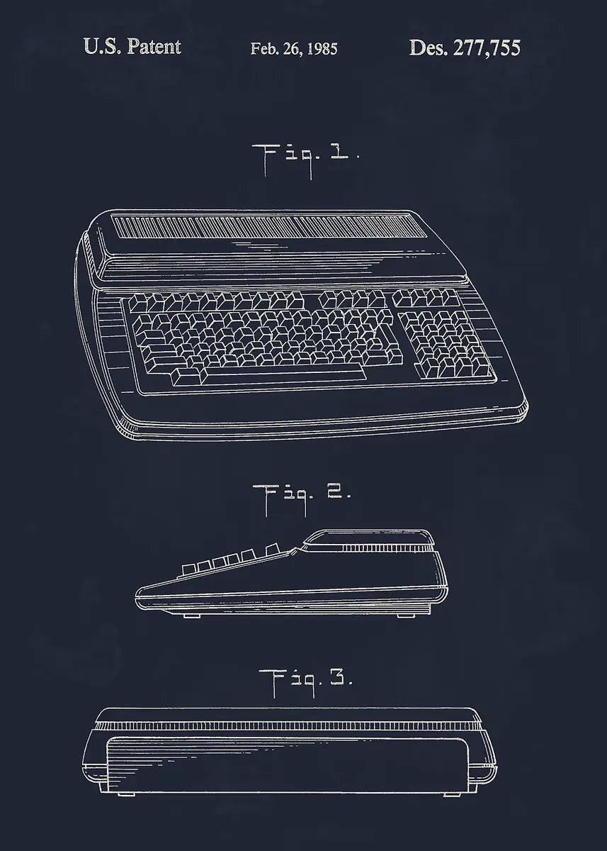 Tech Blueprint Collection - Canvas & Curio