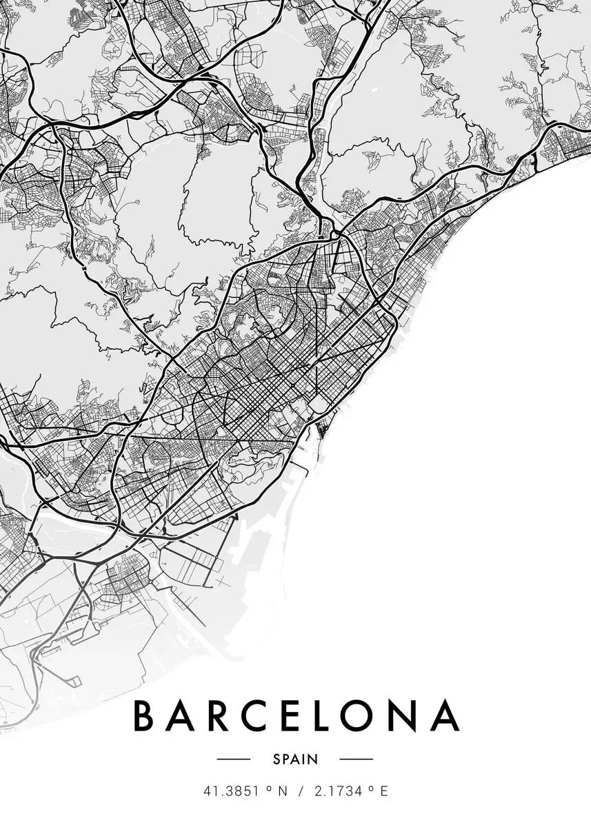 Timeless City Maps Collection - Canvas & Curio