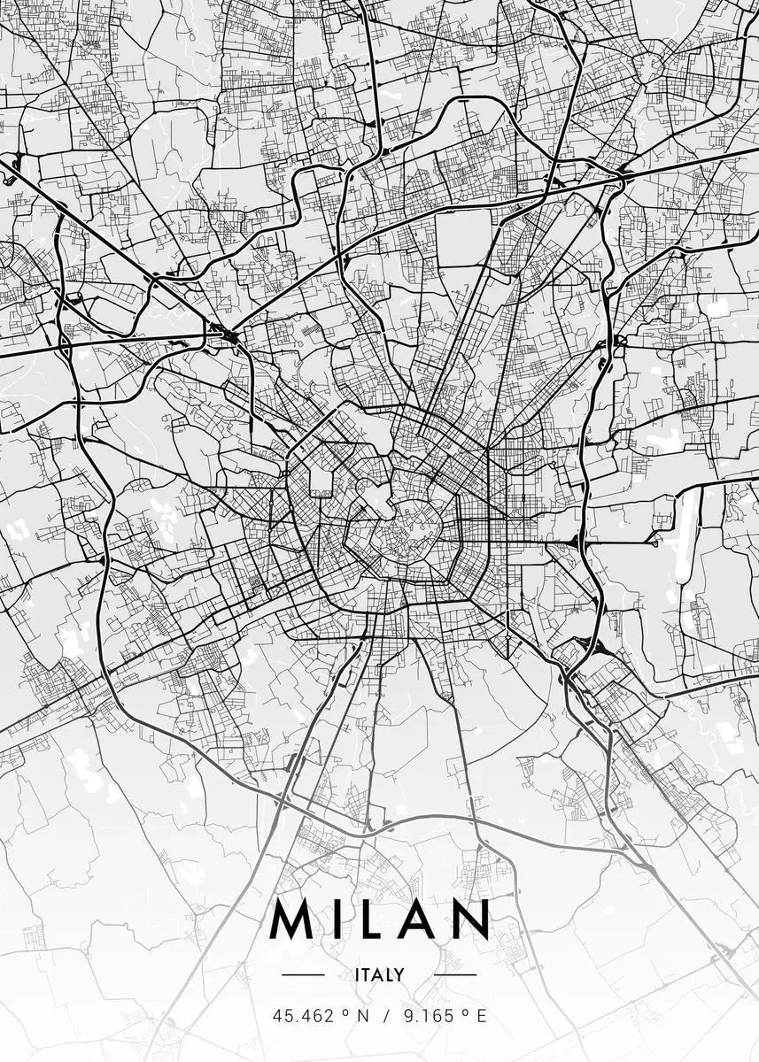 Timeless City Maps Collection - Canvas & Curio