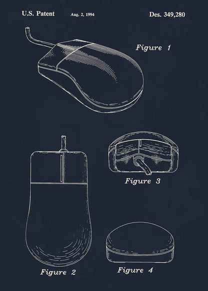 Tech Blueprint Collection - Canvas & Curio