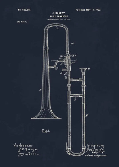 Musical Blueprint Collection - Canvas & Curio