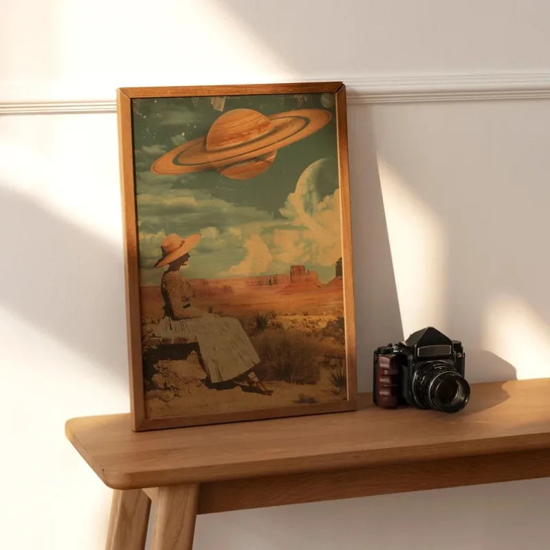 Retro Space Collection - Canvas & Curio