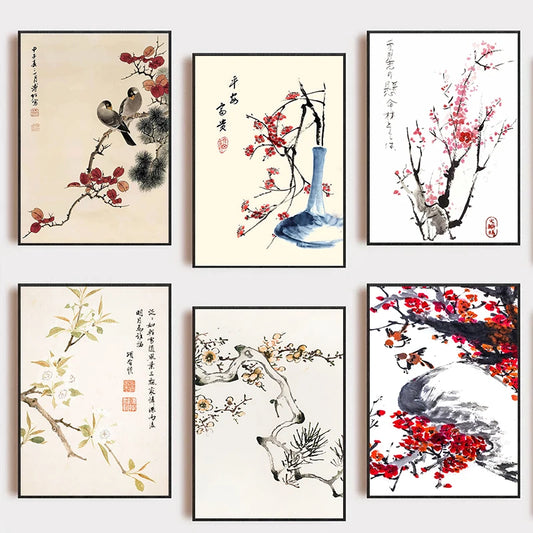 Plum Blossom Collection - Canvas & Curio Canvas & Curio