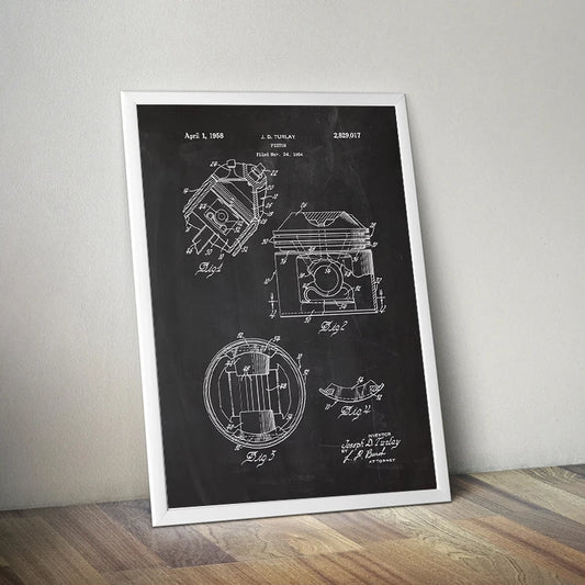 Engine Blueprint Collection - Canvas & Curio