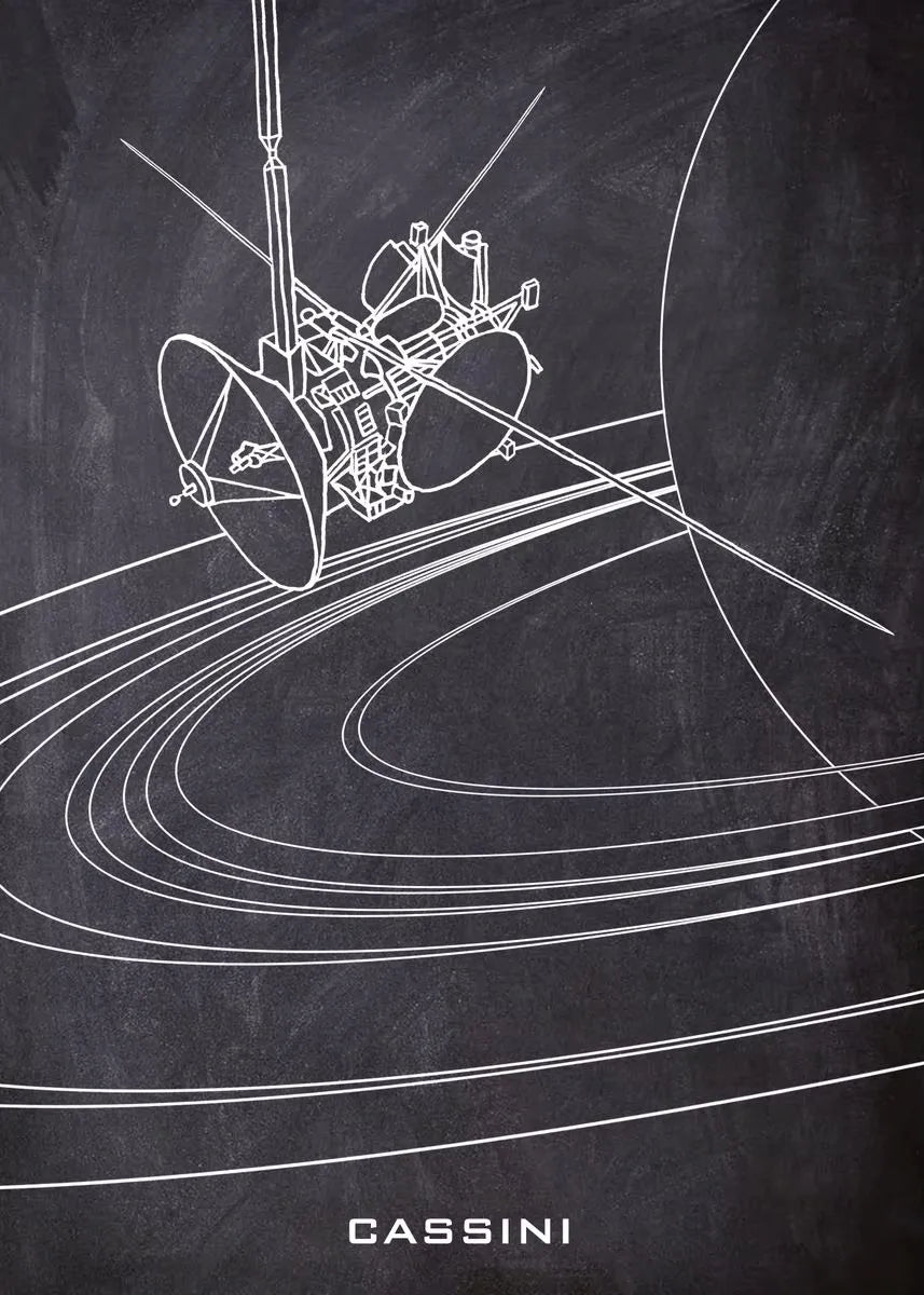 Space Shuttle Blueprint Collection - Canvas & Curio