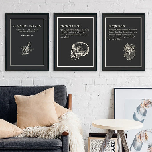 Stoic Virtues Collection - Canvas & Curio Canvas & Curio