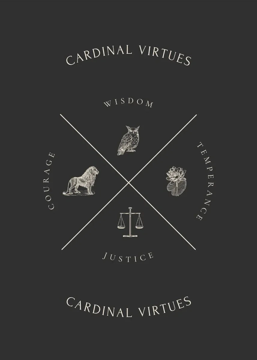 Stoic Virtues Collection - Canvas & Curio