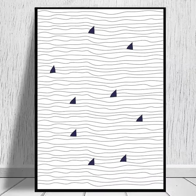 Surfing Beach Collection - Canvas & Curio