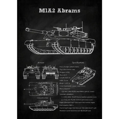 Tanks Blueprint Collection - Canvas & Curio