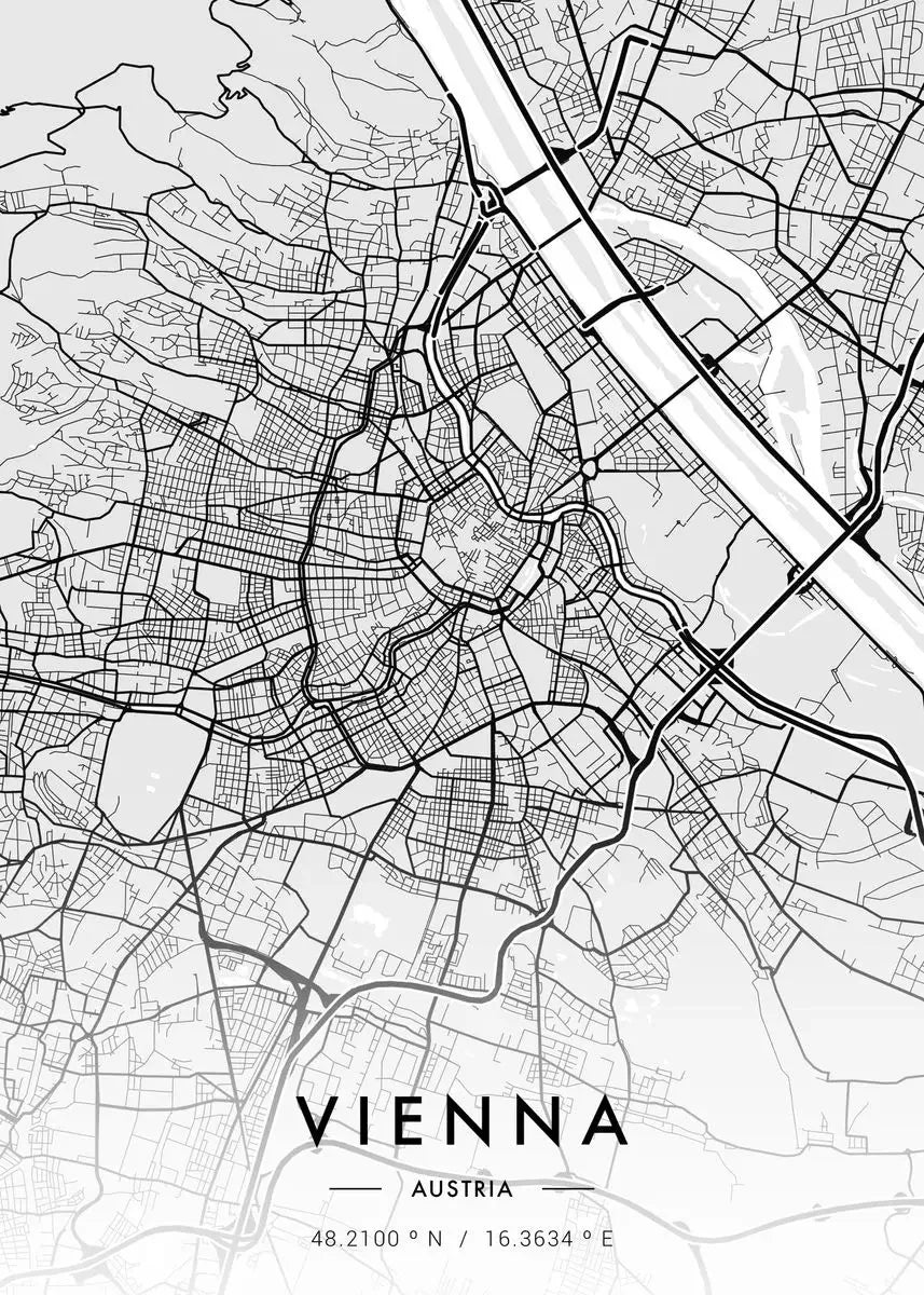 Timeless City Maps Collection - Canvas & Curio