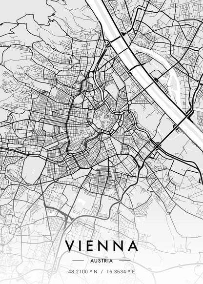 Timeless City Maps Collection - Canvas & Curio