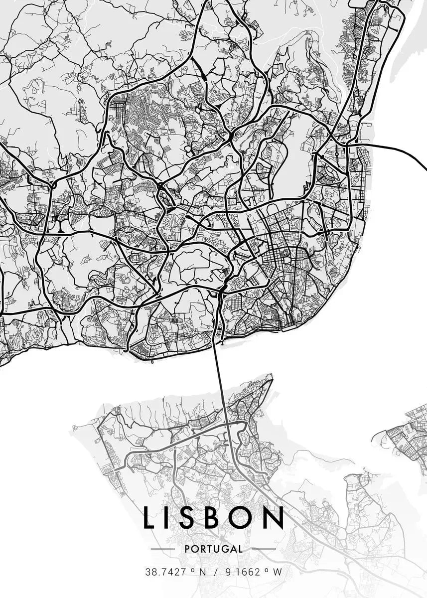 Timeless City Maps Collection - Canvas & Curio