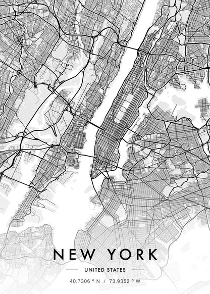 Timeless City Maps Collection - Canvas & Curio