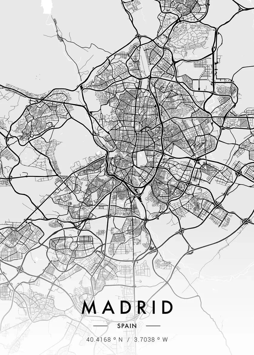 Timeless City Maps Collection - Canvas & Curio