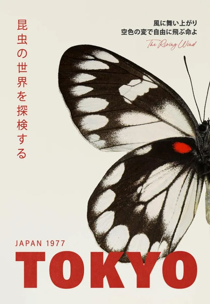 Tokyo Butterfly Collection - Canvas & Curio