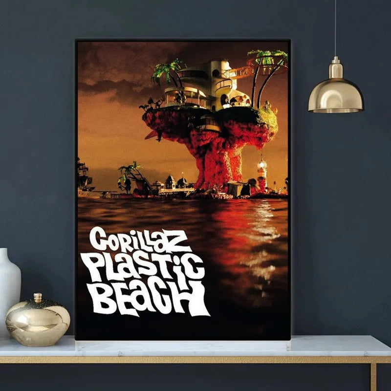 Gorillaz Anime Collection - Canvas & Curio