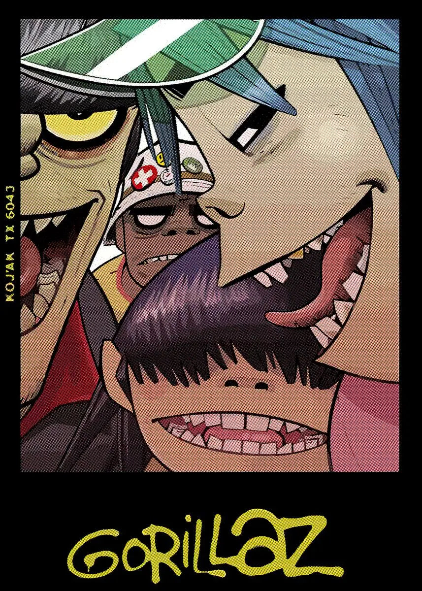 Gorillaz Anime Collection - Canvas & Curio