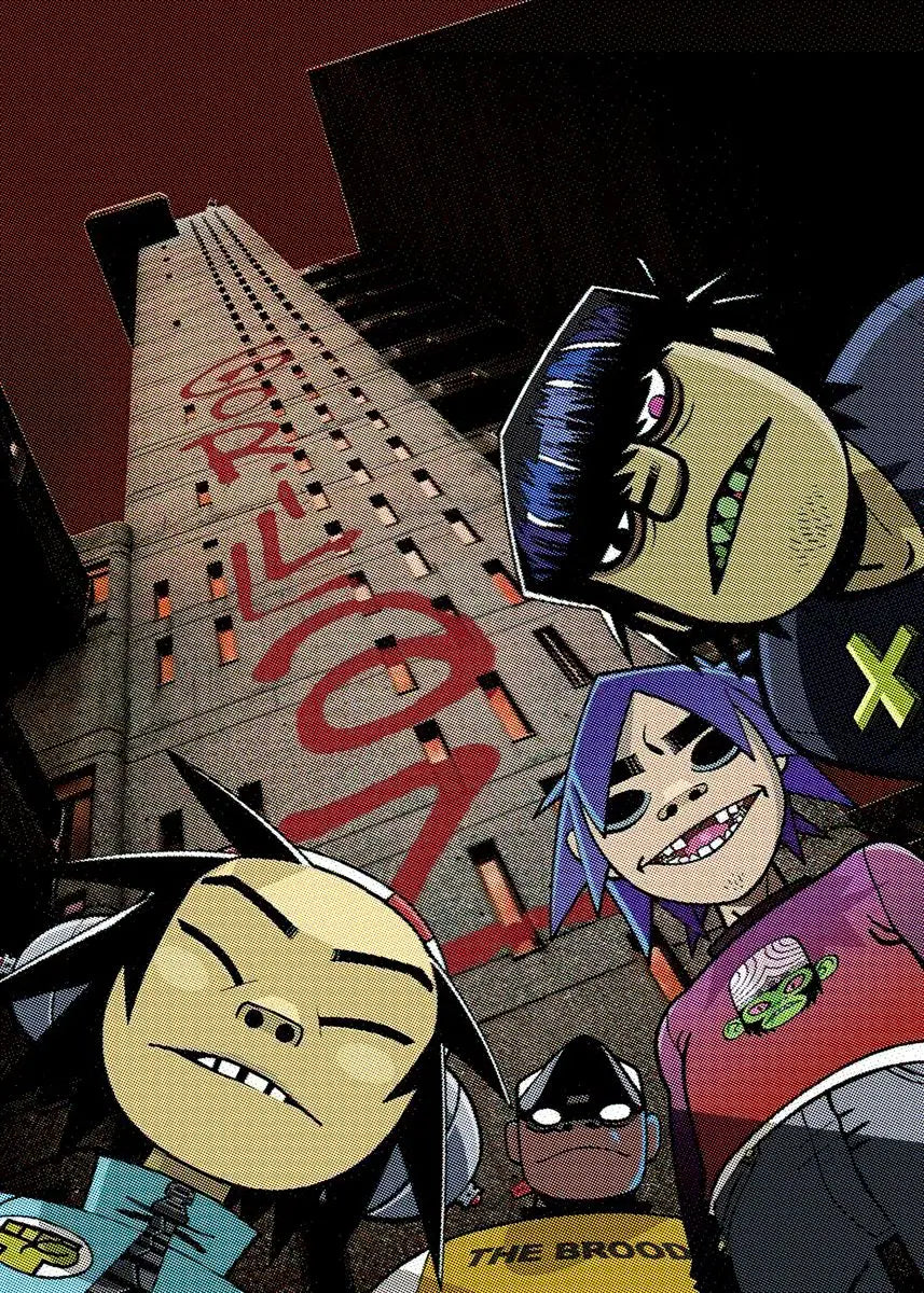 Gorillaz Anime Collection - Canvas & Curio