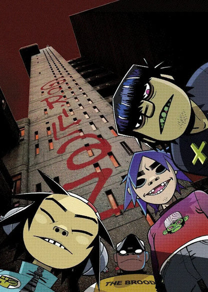 Gorillaz Anime Collection - Canvas & Curio