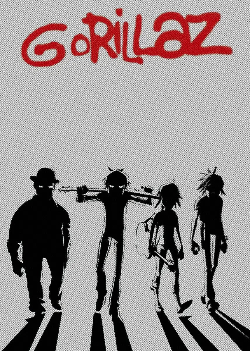 Gorillaz Anime Collection - Canvas & Curio