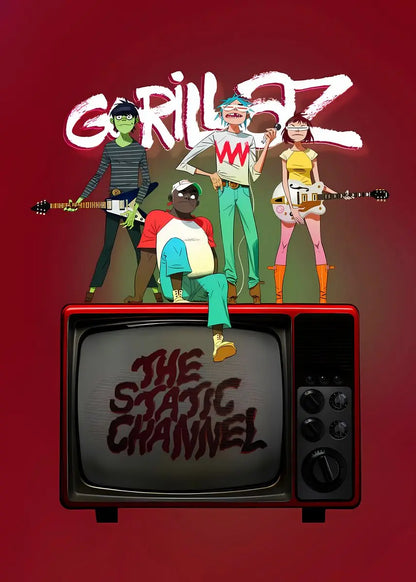 Gorillaz Anime Collection - Canvas & Curio