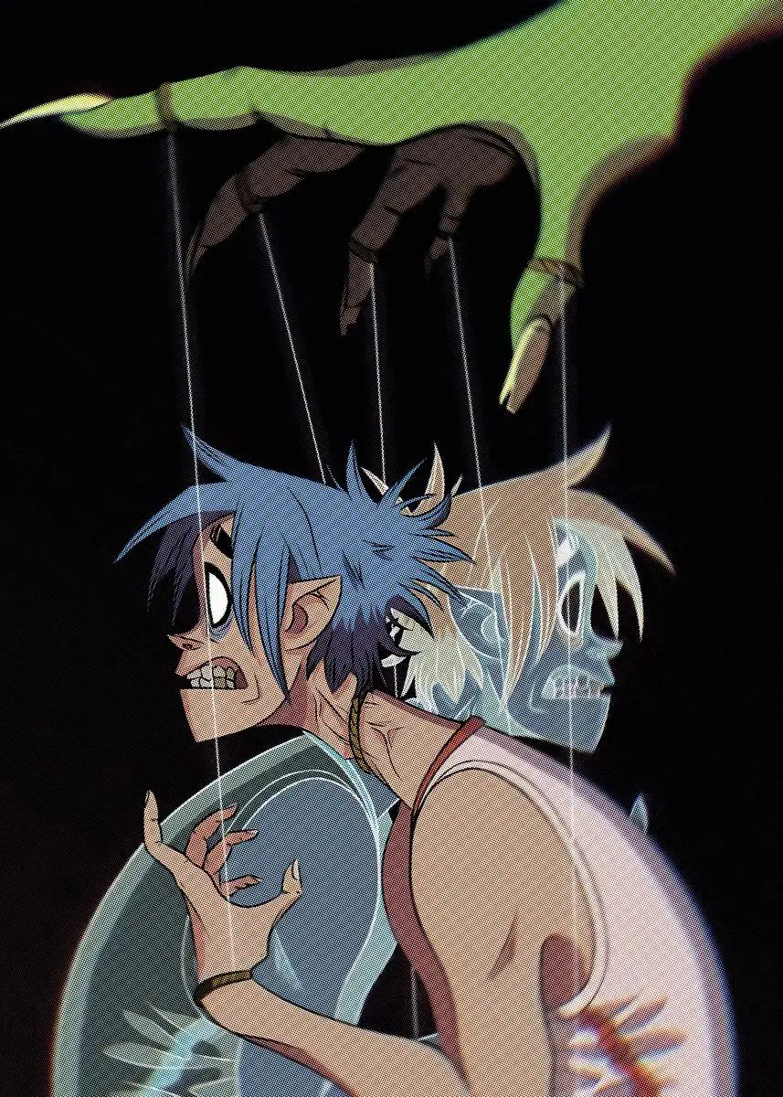 Gorillaz Anime Collection - Canvas & Curio