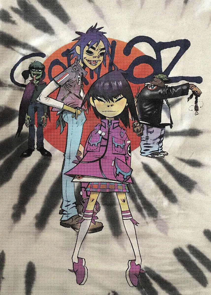 Gorillaz Anime Collection - Canvas & Curio