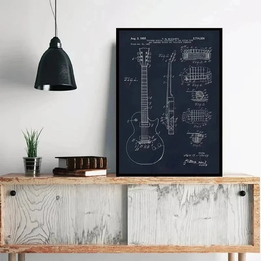 Musical Blueprint Collection - Canvas & Curio